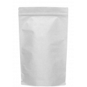 Doypack® Papier Kraft Alu Blanc avec zip